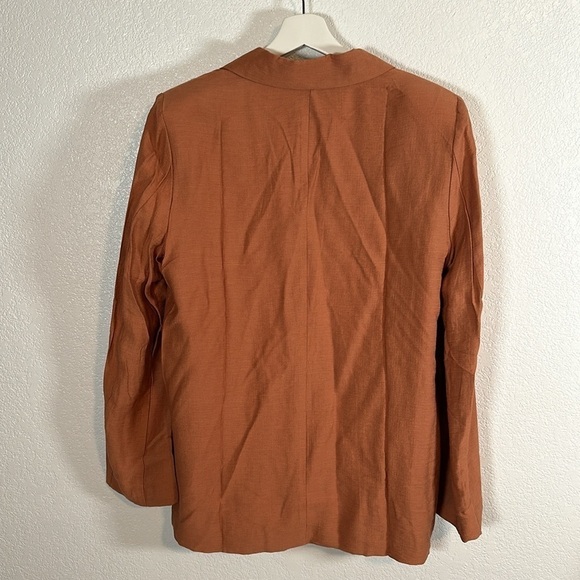 Astr The Label Allegra Oversized Blazer Tera Cotta Size Large - Picture 7 of 9